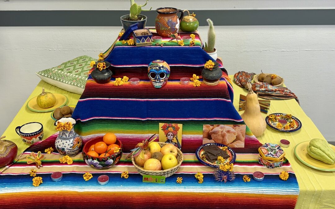 El Día de Muertos fêté par l’option 6ème bilangue