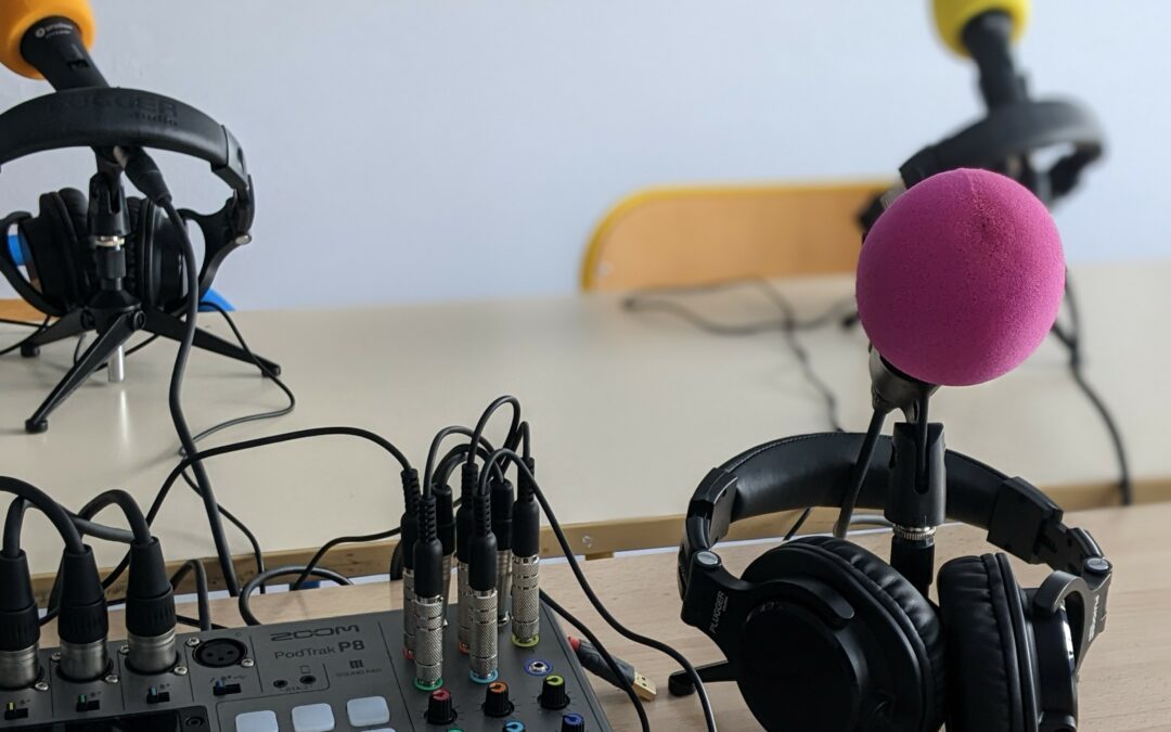 Enregistrements radio au collège, ça démarre !