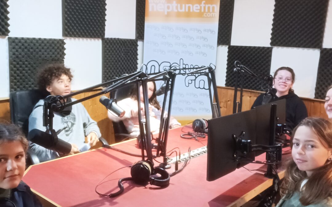 Atelier Web Radio : visite de Neptune FM